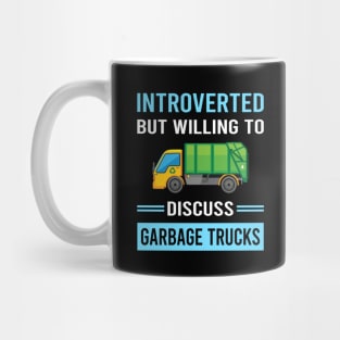 Introverted Garbage Truck Trucks Mug